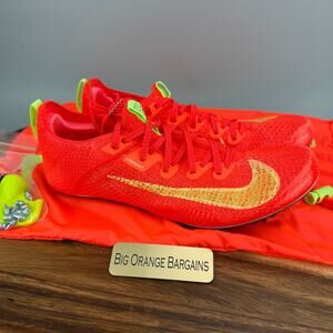Nike Zoom Superfly Elite 2 Men's 6.5 Crimson Lime Track Spikes FZ9662-600 NEW